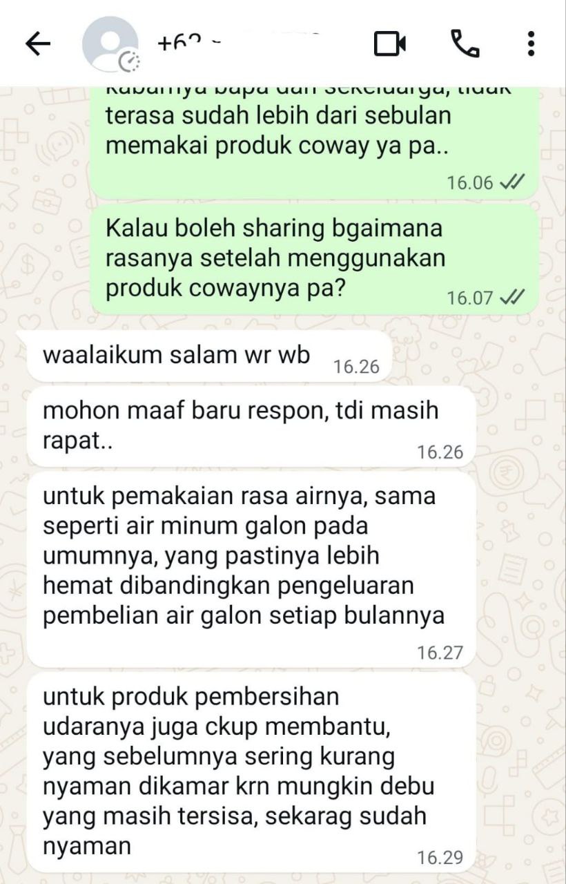 Testimoni WA 2