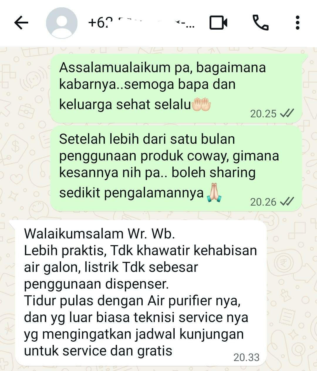 Testimoni WA 4